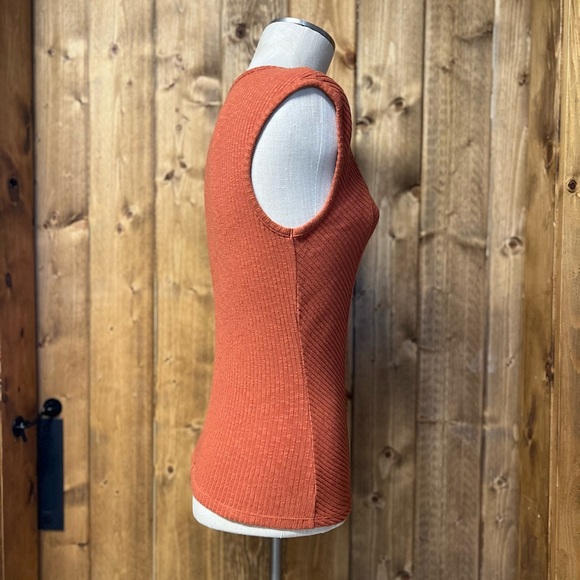 NWT Maurices Small XS Orange Corset Style Tank Top - Picture 5 of 9